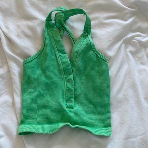 Free People Movement Button Crop Tank